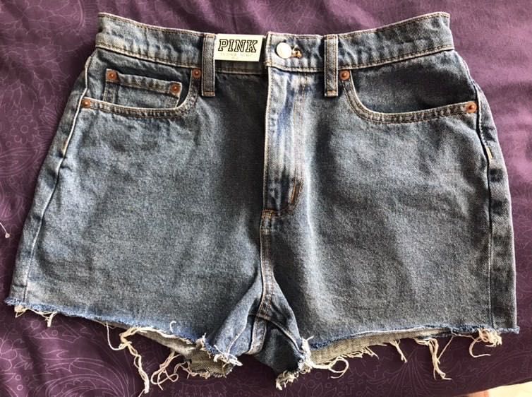 Шорты джинс джинсовые американского бренда Victorias Secret оригинал