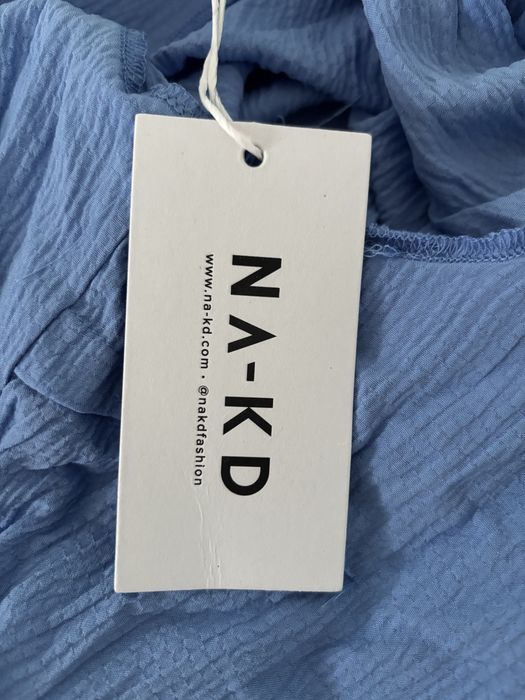 Sukienka S nowa NA-KD baby blue