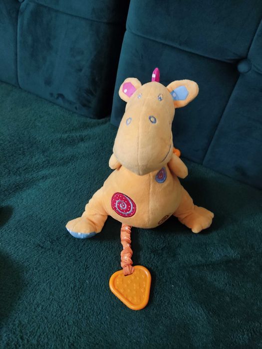 Pluszowa zabawka z pozytywką dla niemowląt