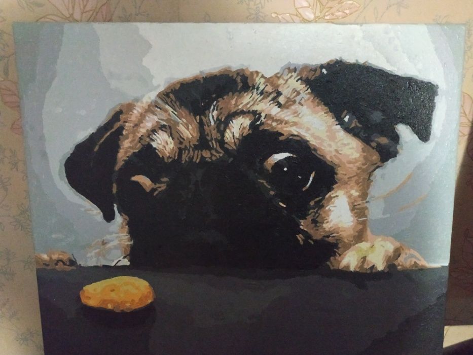 Картины по номерам, уже готовые на подарок