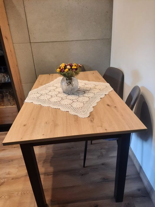 Stół rozkładany jasny dąb QUANT 10-Lenart