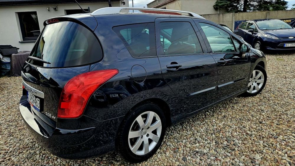 Peugeot 308 2010r. 1.6 16V 109km, 7 osób alu klima android zamiana