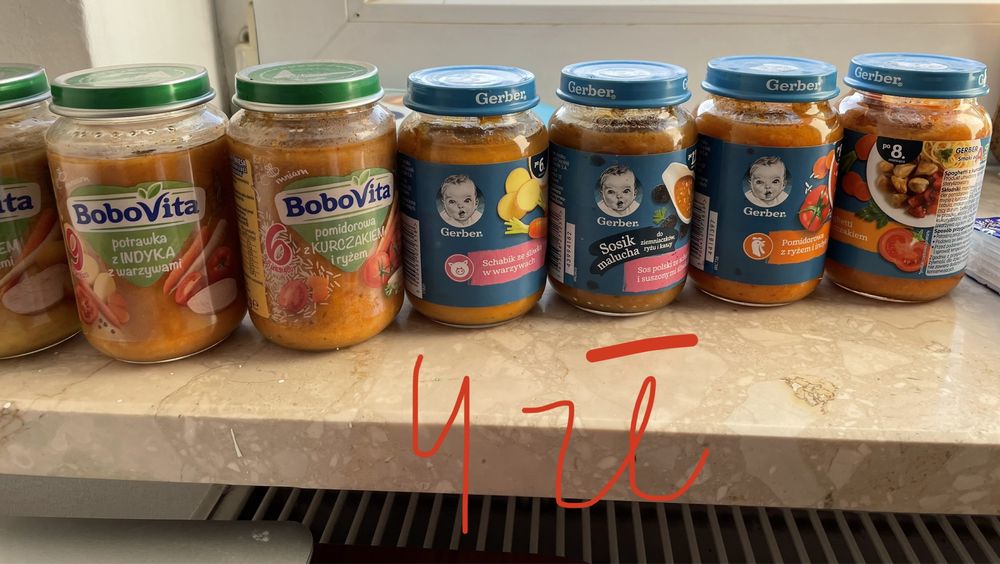 Sloiki obiady dla dzieci bobovita hipp bebevita gerber heinz rossmann
