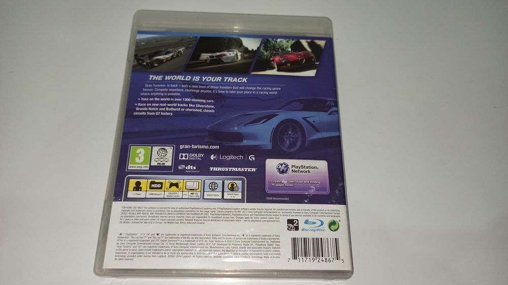 ps3 GRAN TURISMO 6 wyścigi samochodowe najlepsze na PS3