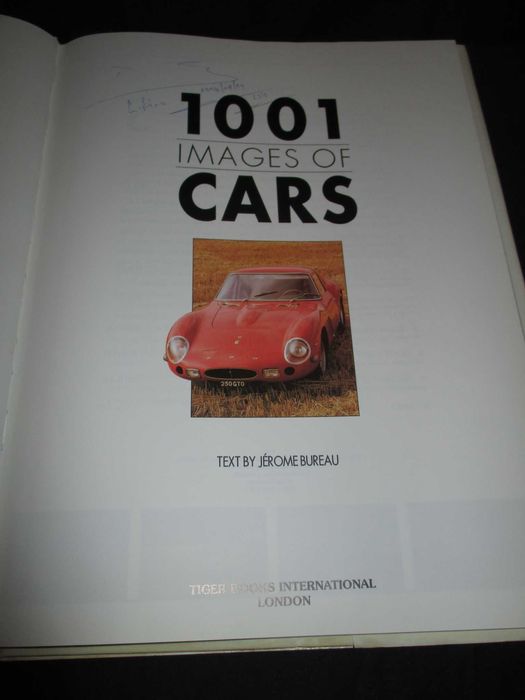 Livro 1001 Images of Cars Jérome Bureau