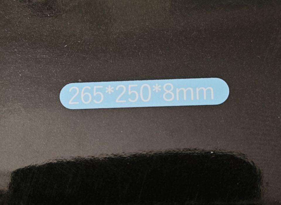 Tapete mesa quente Creality original fechada