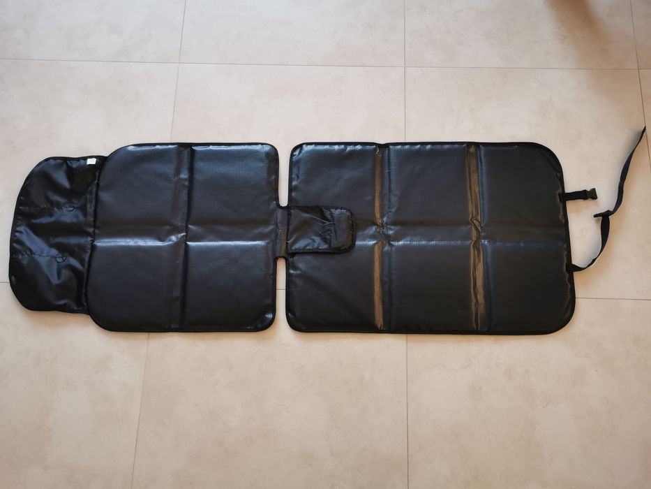 Podkładka pod fotelik dziecięcy, mata ochronna, ISOFIX, LUGANO 2 szt.