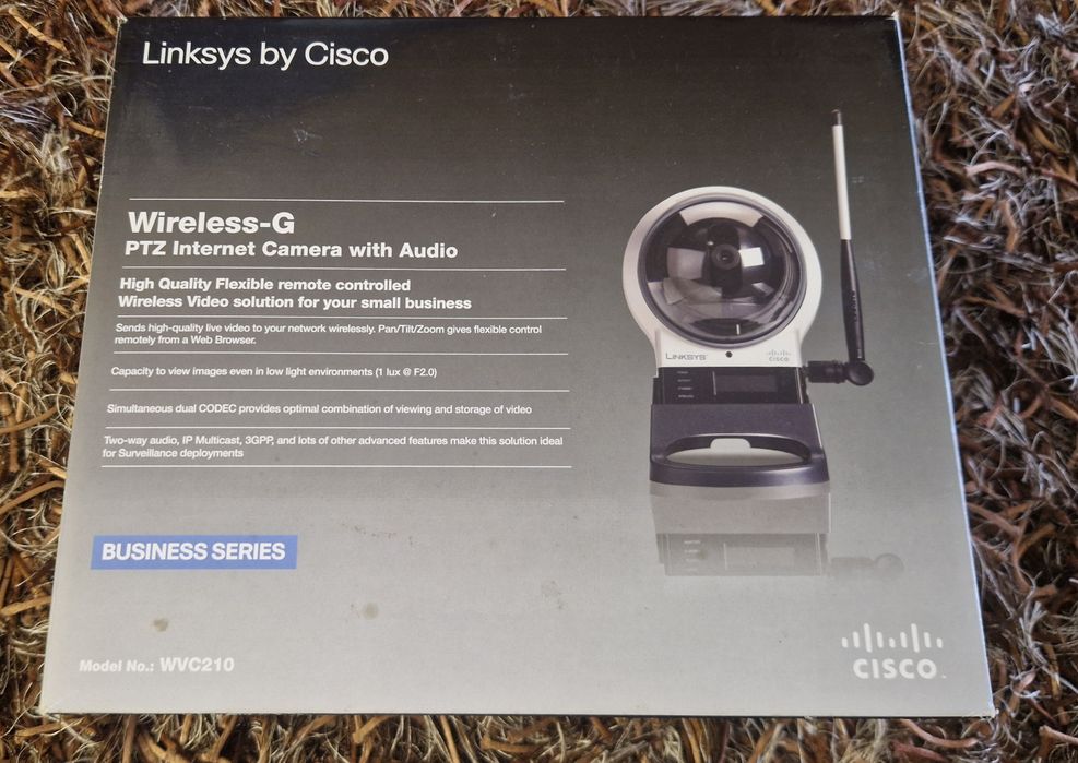 Camera Cisco WVC210 PTZ Wireless