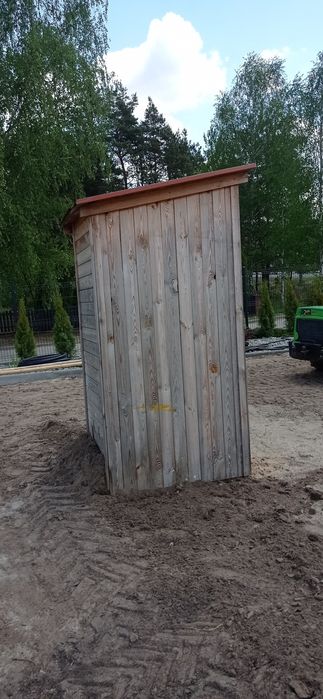 Toaleta WC budowlany,
