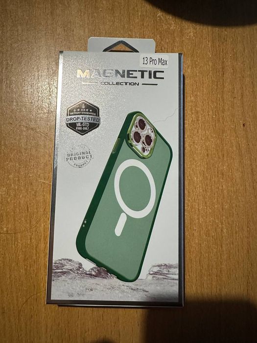 Чохол на 13 pro max magsafe green