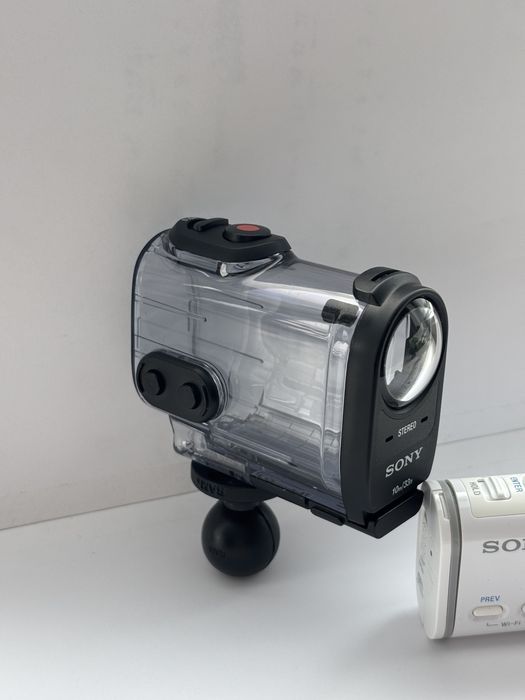 Zestaw Motocyklowy 4K Sony FDR-X1000V + Pilot Live-View + Akcesoria