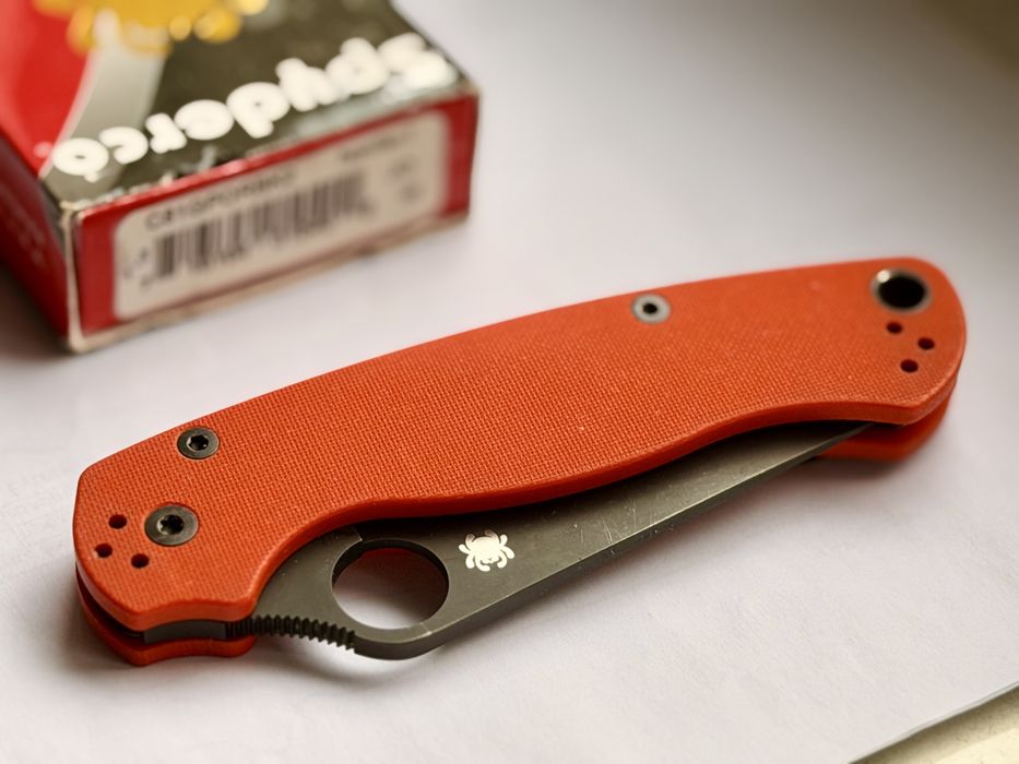 Нож Spyderco Paramilitary 2 C81GPORBK2 CTS-XHP