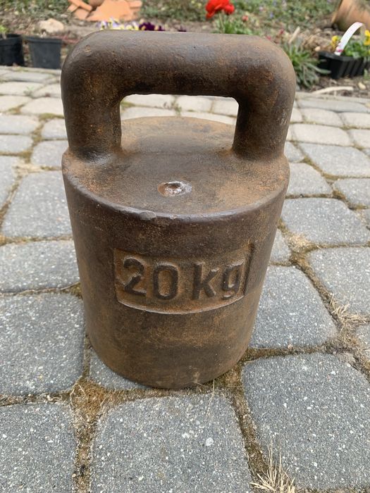 Odważnik 20 kilogramów
