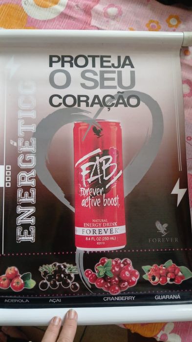 Super energético natural da forever