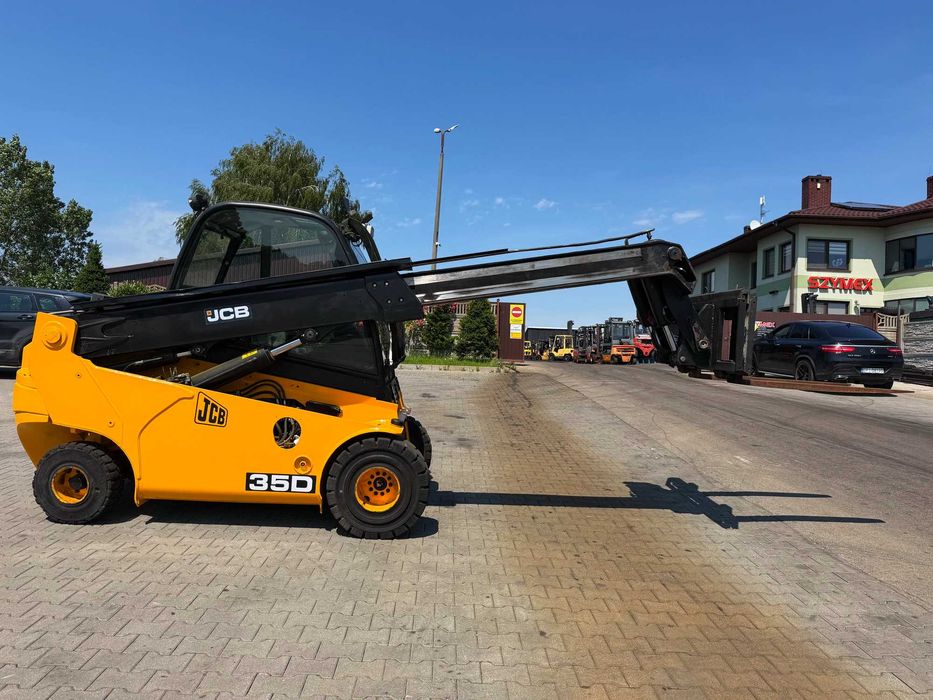 wózek widłowy teleskopowy JCB TLT35D udźwig 3500kg wysięg 4m Kohler TURBO 2020'