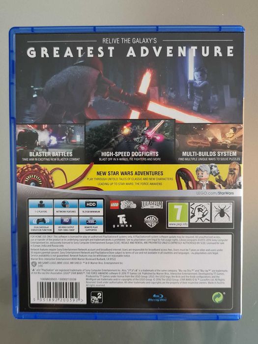 Lego Star Wars Force Awakens Deluxe Edition PS4