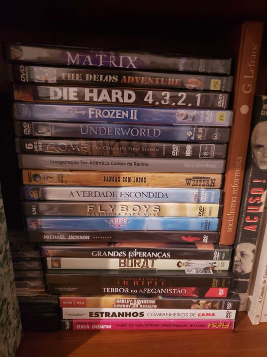 Vários Filmes em DVD - Acção, Geográficos e outros