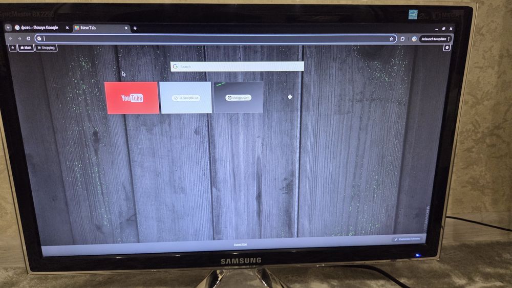 Монітор Samsung TN матриця VGA 2xHDMI