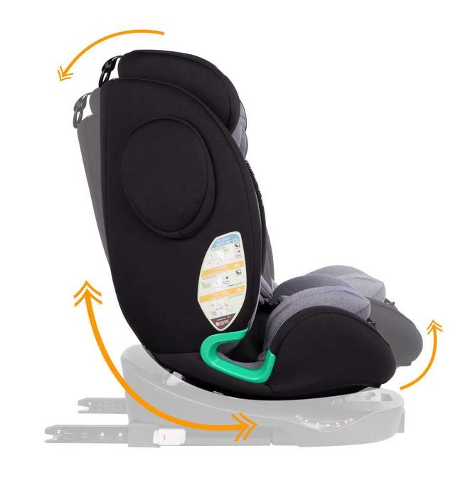 Fotelik Samochodowy IBIZA 40-150cm Isofix Obrotowy 360° SUMMER BABY