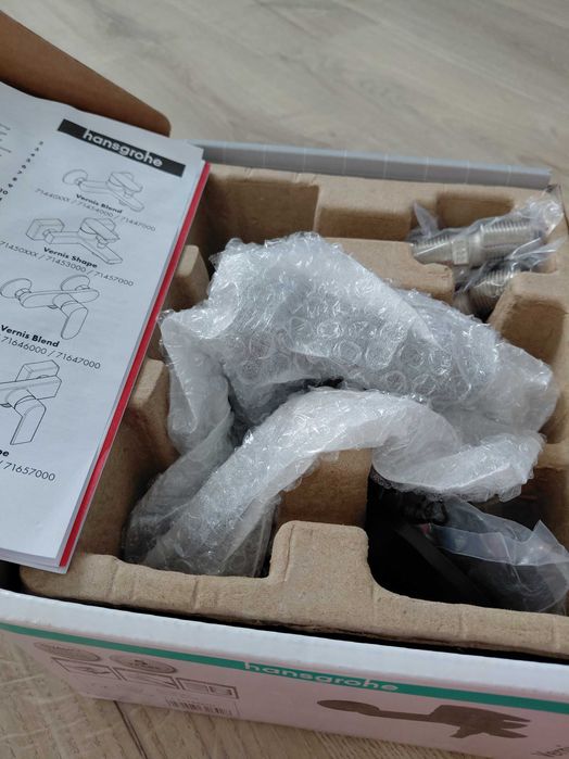 Bateria wannowo-prysznicowa Hansgrohe - czarny mat – nowa, gwarancja