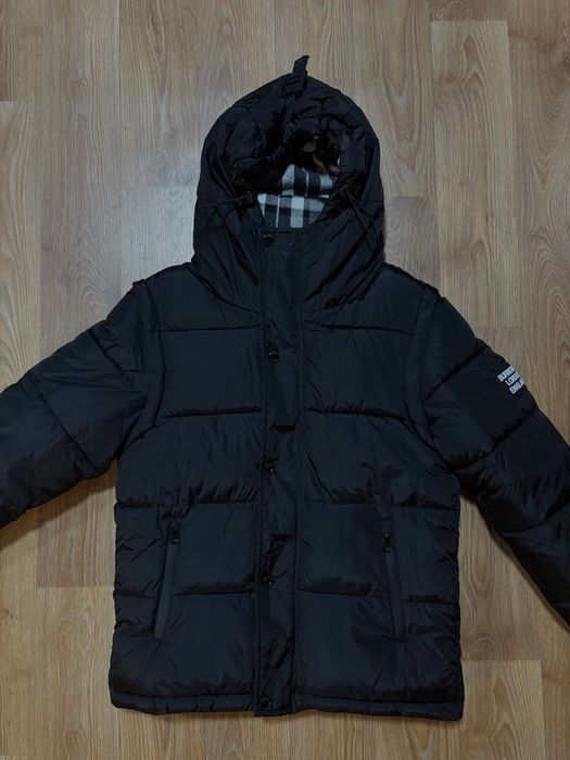 Пуховик Burberry/куртка барбері/пуховик барбері