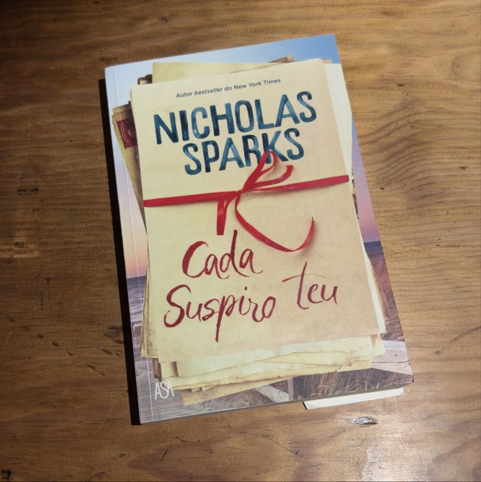Livro  “Cada Suspiro teu” de Nicholas Sparks