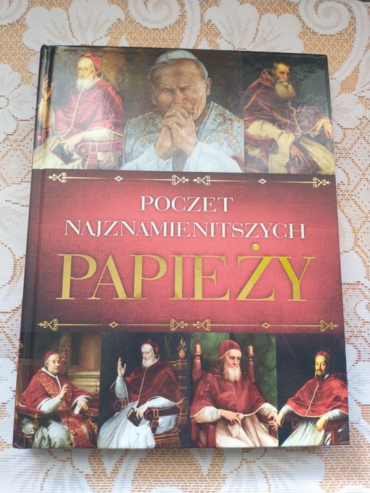 Książka Poczet najznamienitszych papieży