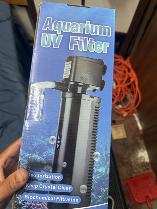 Vendo aquario grande com 1,16 m de comprimento , 186 litroscom movel e material