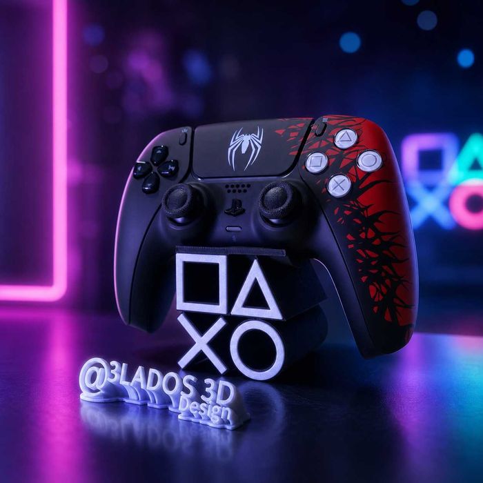 Suporte comando PS5 - Dualsense LOGO Black/White