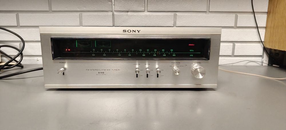 Tuner radiowy ST-SONY 5140. Unikatowy Vintage Chojnów • OLX.pl
