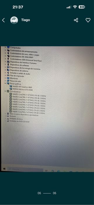 Asus N750J i7 vendo ou troco
