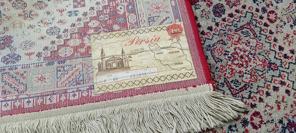 Elegancki dywan orientalny – styl perski | 125 x 75 cm | jedwabny