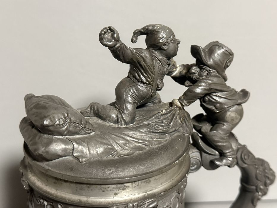 Колекційний кухоль Lichtinger 1871р. з сюжетом Франко-Пруської війни