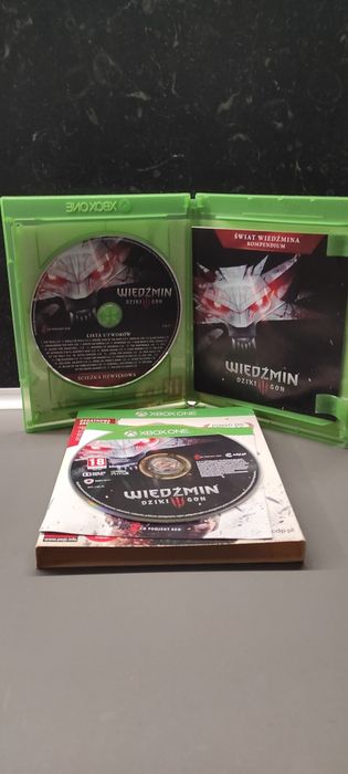 Gra na Xbox one Wiedźmin Dziki Gon 3