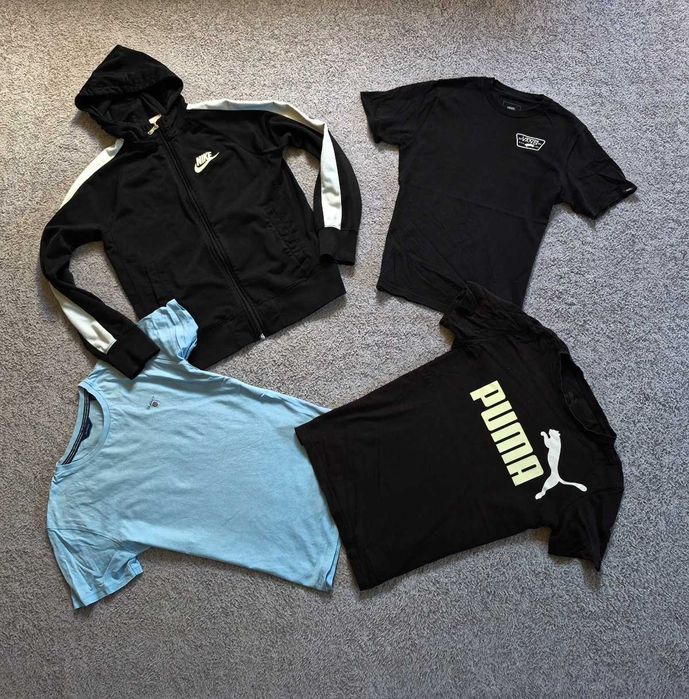 MEGA Paka Zestaw ubrań dla chłopca chłopiec GANT Adidas Vans 146 / 152