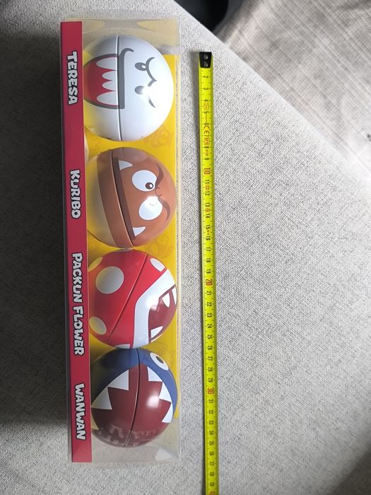 Latas Super Mario com cookies