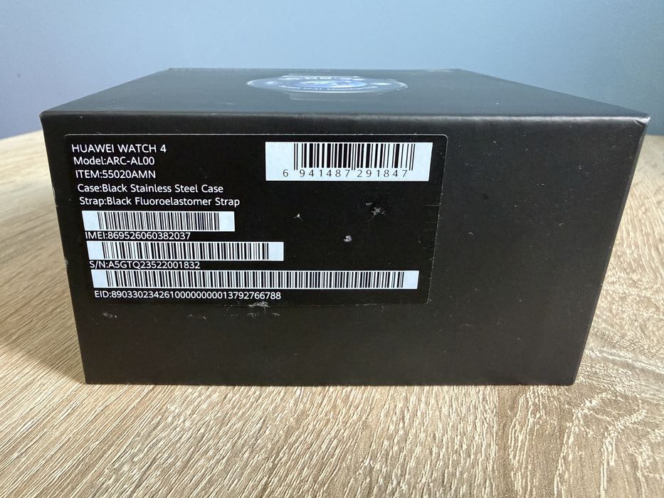 Smartwatch HUAWEI Watch 4 esim 46mm czarny