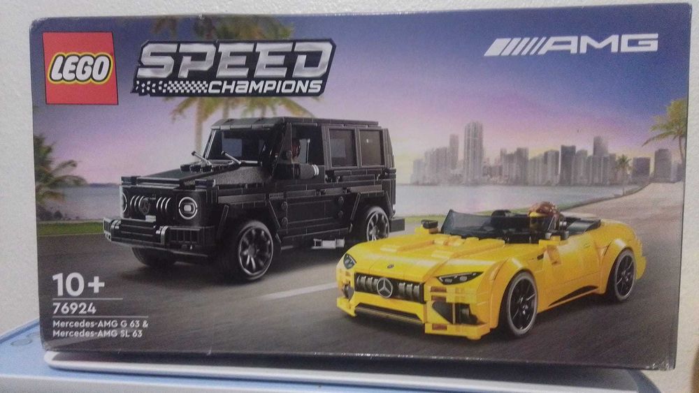 LEGO Speed Champions 76924 Mercedes-AMG G 63 e SL 63 – novo selado