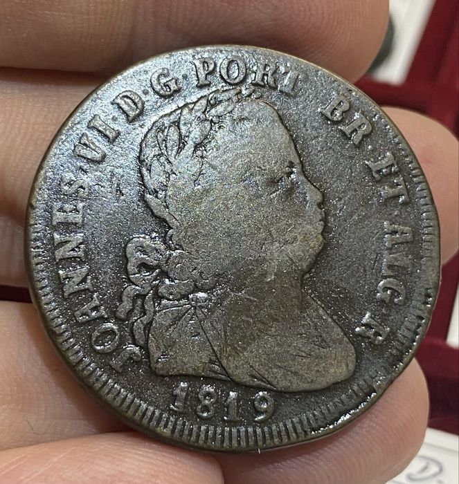 Moeda 40 Reis D JOAO VI - 1819