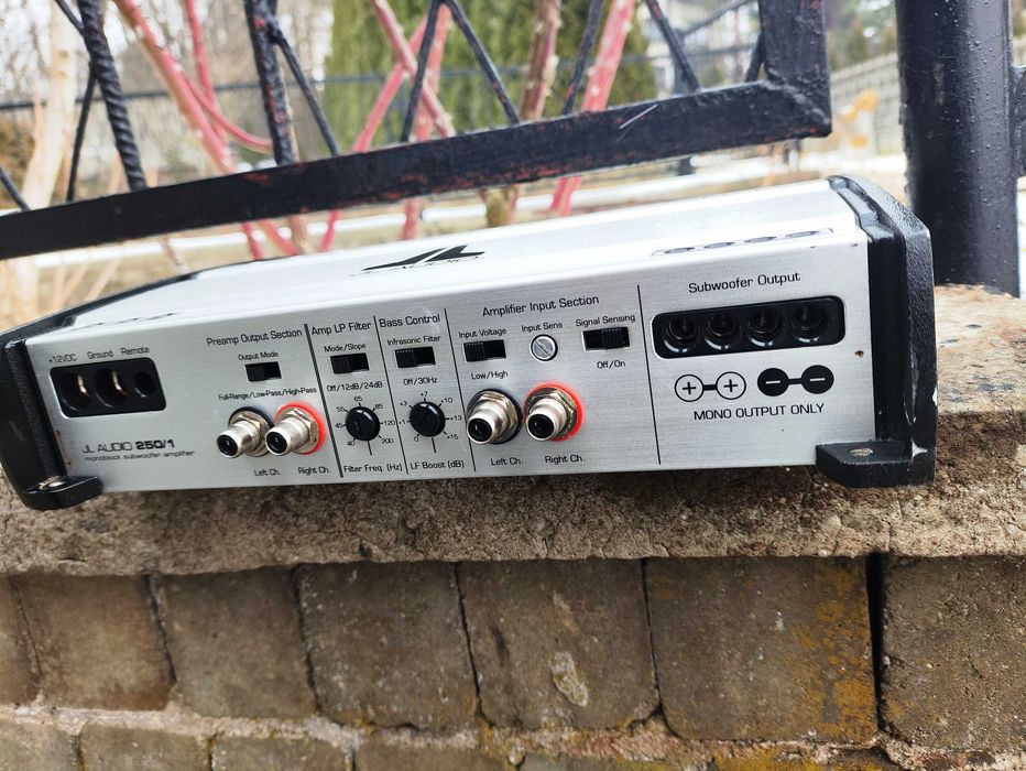 Wzmacniacz samochodowy 1kanałowy monoblok JL Audio Slash 250/1,Wysfree