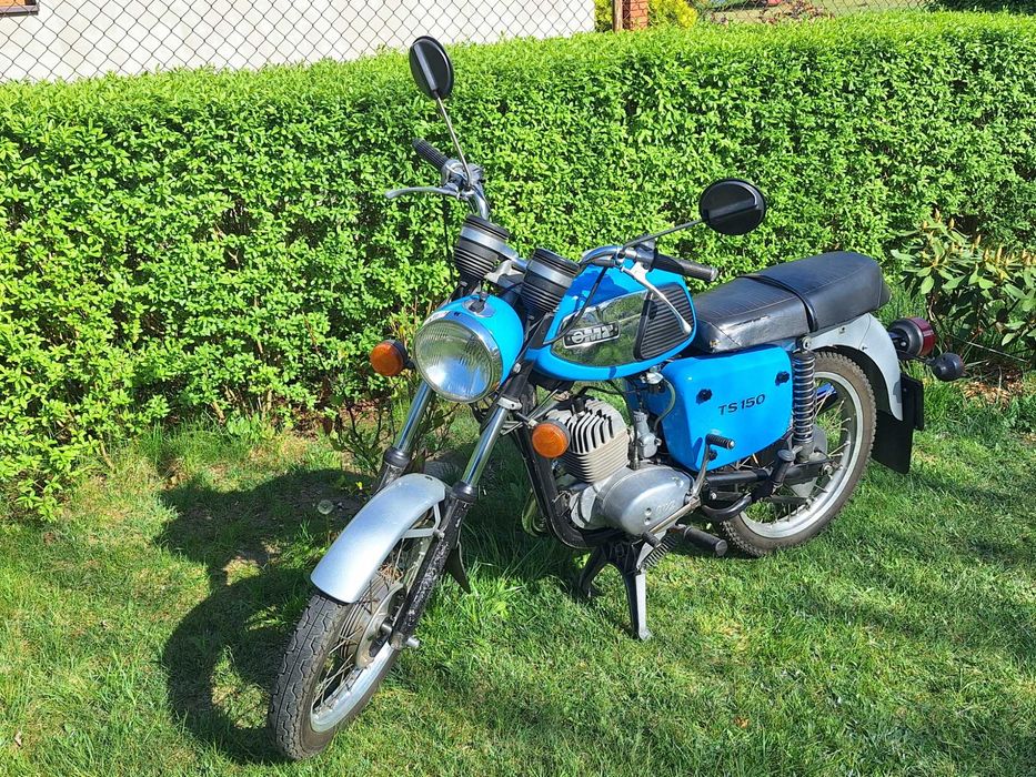 MZ ts 150, cała w oryginale