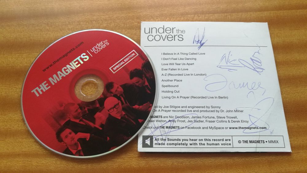 The Magnets. Cd. Z autografami