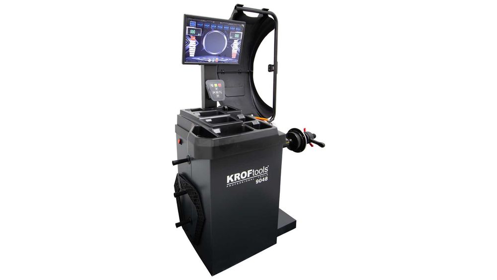 Máquina Calibrar Pneus Automática c/ Laser e Ecrã LCD KROFTOOLS   JR19