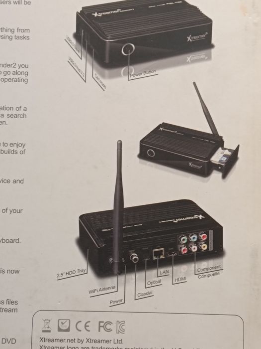 Медіаплеєр Xtreamer side winder2