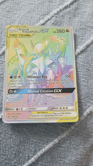 Karta Pokemon Arceus & Dialga&Palika