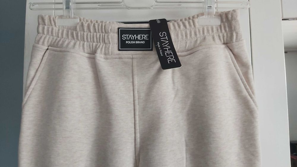 SMLXL Spodnie dresowe z kieszeniami