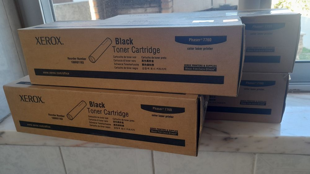Toner preto/black Xerox Phaser 7760