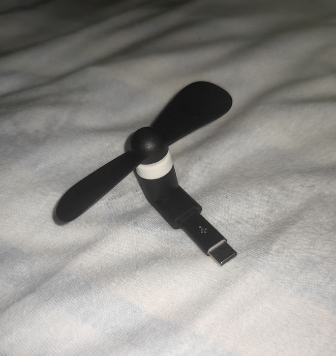 Wiatraczek do telefonu USB-C, Micro USB