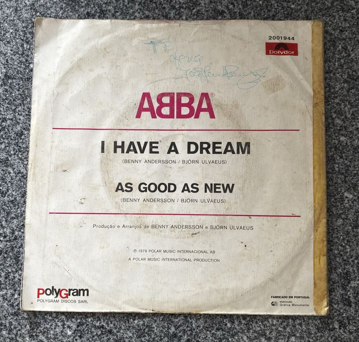 Vinil ABBA - I Have a Dream