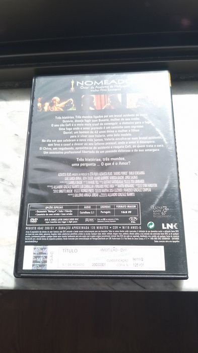 DVD Amor Cão (Iñárritu)